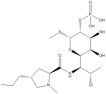 Clindamycin Phosphate Structure